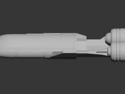 Star wars CSS-1 Corellian Star Shuttle 3D print model