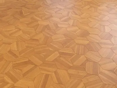 Parquet - Laminate - Wooden floor 2 in 1 Low-poly 3D model 66