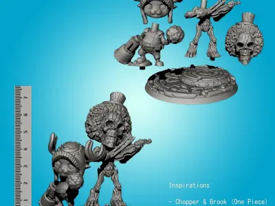 Chocket n Broot 3D print model