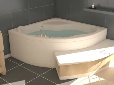 Bathroom 18 3D model