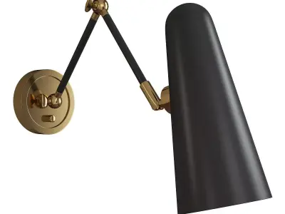 Blink Swing Arm Wall Sconce Low-poly 3D model