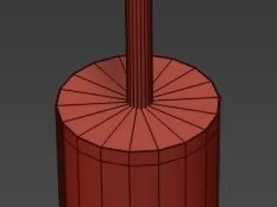 Podvesnoi 774 svetilnik lee broom RING LIGHT 3D model