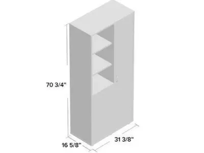 Leila Kitchen Pantry 3D model