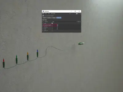  Realistic Rigged Christmas Lights 