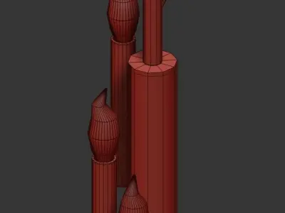 Burnished Finish 3D model