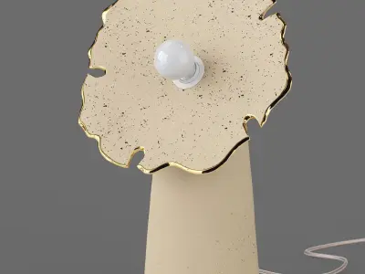 Flow Large Table Lamp Set 3D model