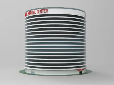 Hospital 3D model purchase