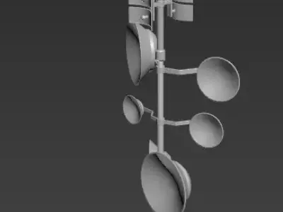 machine traffic light Free 3D print model