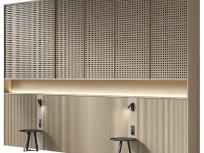 Headboard RJ Easy Design 06 3D model