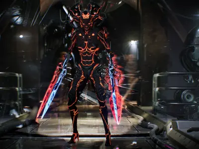 Alien 5 Remake Low-poly 3D model