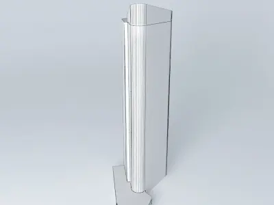 Central Building China Fortune Building Free 3D model