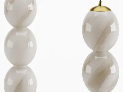 Cattelan Italia Zanziball Ceiling lamp 3D model