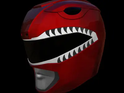TyrannoRanger Helmet 3D model