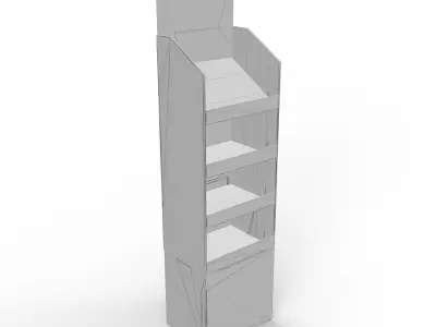 Point of Sale Cardboard Display Stand Texture