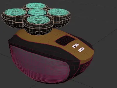 Electric Shaver 3D model