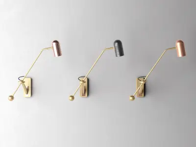 Stasis Wall Light Free 3D model