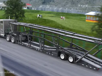  Trailers 3D Models Collection 6 