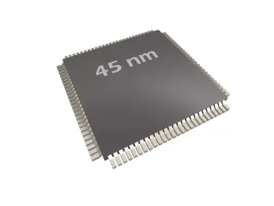 Chip v1 015 Low-poly 3D model