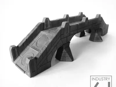 Bridge custom modular system 3D print model