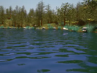 Landscape Model 04 3D model