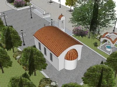 Architecture-Religion-God-Culture-Temple -0230 3D model