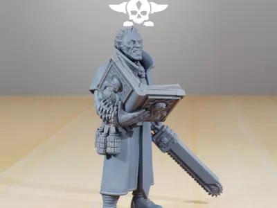 Grim Guard Priest 3D print model
