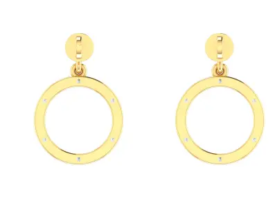 Light weight ring earrings pendant set 3dm stl 4 renders model  3D print model