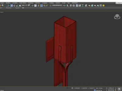 Mediki Wall Sconce Low-poly 3D model