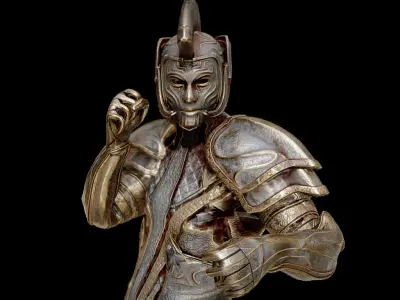 Armored Warrior 3D model