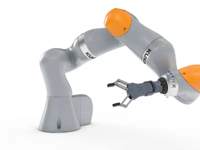 Kuka LBR iiwa Robotic Arm 3D model