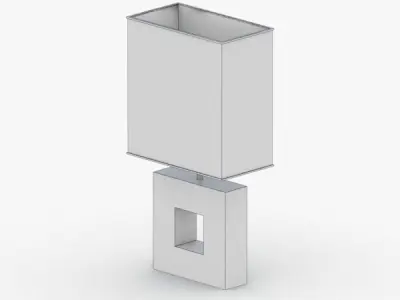 1398 - Table Lamp Low-poly 3D model