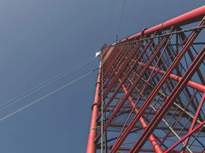 Radio Tower 2000ft  3D model