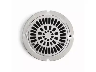 Industrial Factory Floor Drain Grate for 3D print 3D model