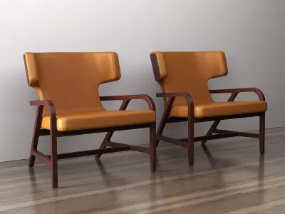 Fulgens Armchair 3D model