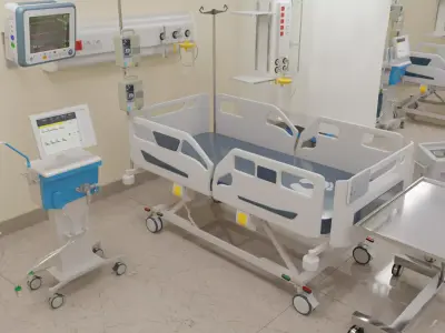 intensive care 3D model