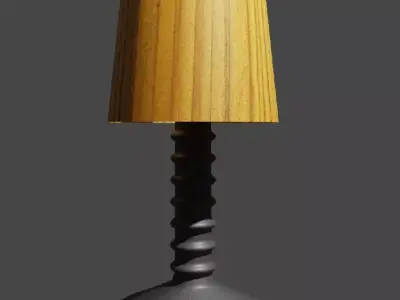 Rounded Lamp 3D model