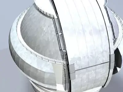 Observatory dome 3D model
