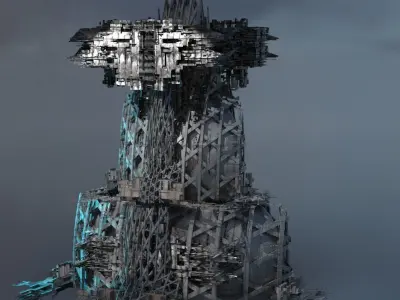 Hellgate Modern facility  3D model