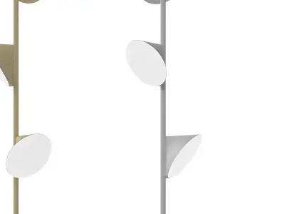 Orchid Floor Lamp 3D model