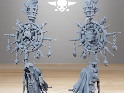 Corrupted Guard Fanatics  3D print model