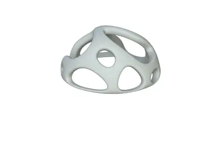 SciFi Cube Object No 46227 Low Poly Shape Low-poly 3D model