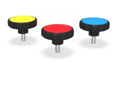 Bolted handle 3D model