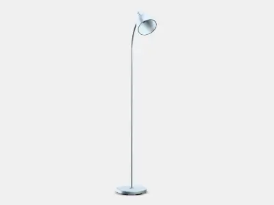 LERSTA Floor-reading lamp Low-poly 3D model