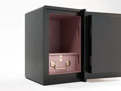 Vintage Floor Safe 3D model