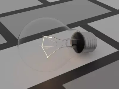 Light Bulb 3D model Free 3D model