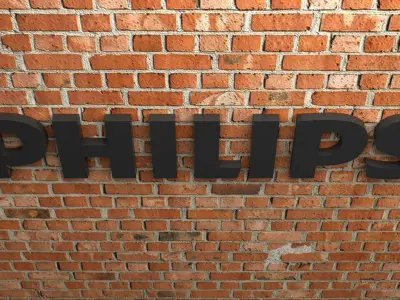 Philips Logo 3D print model