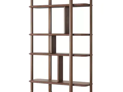 Ulivi Salotti Artemest Doom Bookcase Low-poly 3D model