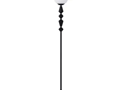 Floor lamp Dome 1 art 16534 by Pikartlights Free 3D model