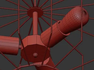 Cage Wire 3D model