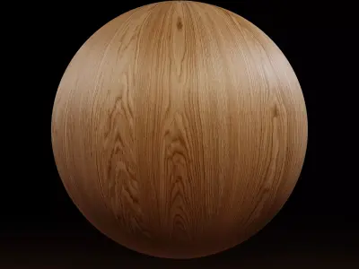 Oak Wood PBR 4K Texture